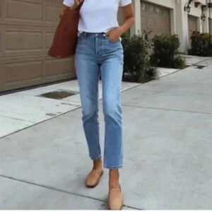 Everlane Straight Leg Light Wash